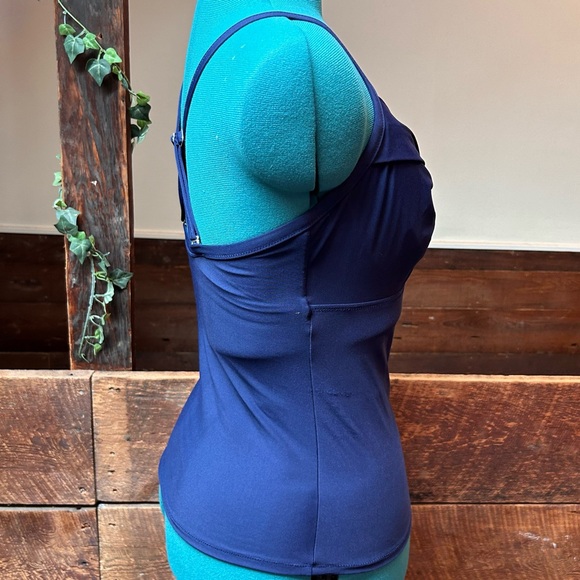 Athleta Twister Tankini Swim Top w Supportive Underwire & Neoprene Pads 36D 36DD - Picture 7 of 13
